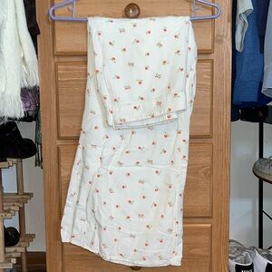 Capri wide leg anthropology pants